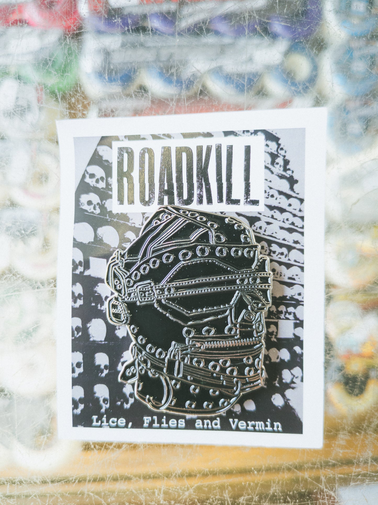 RoadKill Gimp Enamel Pin Badge