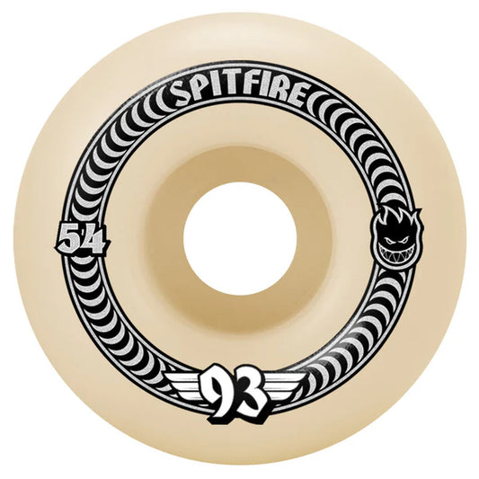Spitfire Formula Four 93a Classic Soft Slider White 54mm Wheels