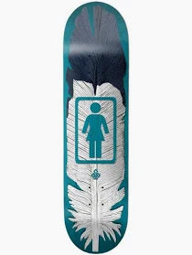 Girl Skateboard Deck Saiz Feather Cory Kennedy 8.375"