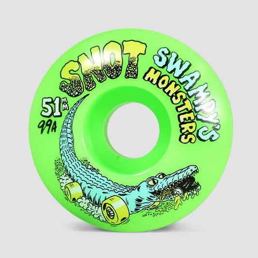 Snot Wheels Swampy's Monsters Green 51mm 99a Wheels