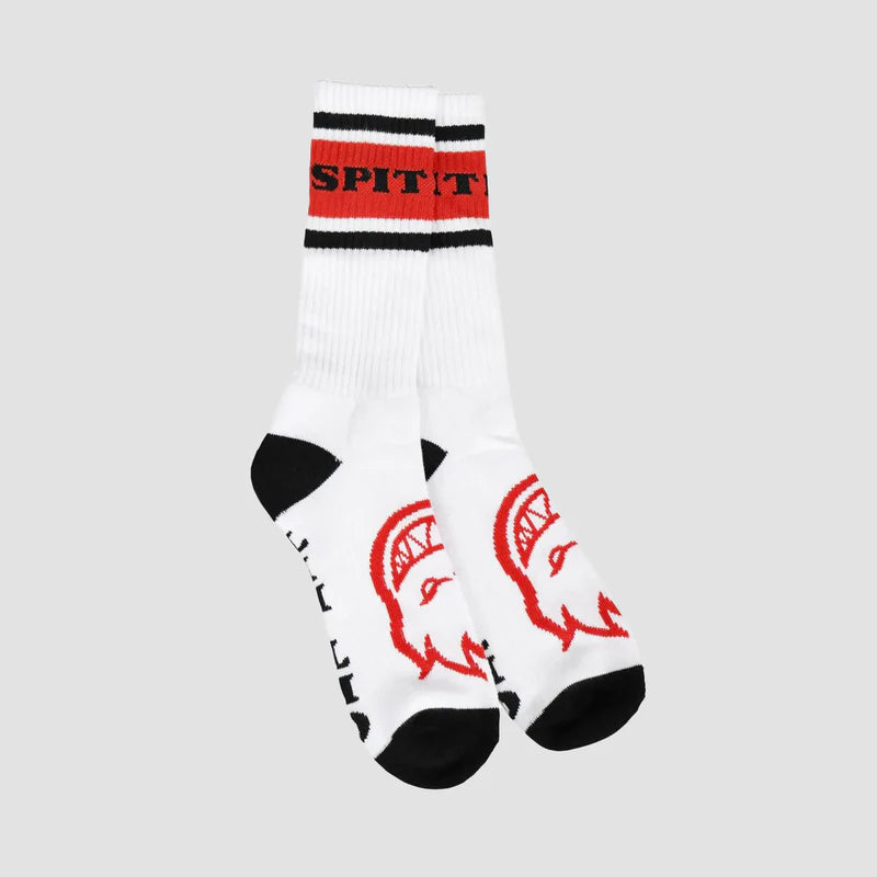 Spitfire Classic '87 Bighead Socks (White/Red/Black)