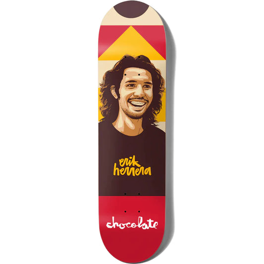 Chocolate Evan Hecox Portrait Erik Herrera 8.5" Deck
