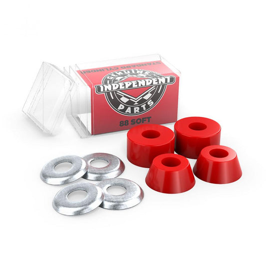 Independent Trucks Standard Cylinder Soft 88 Red Bushings