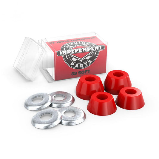Independent Trucks Standard Conical Soft 88a Red Bushings