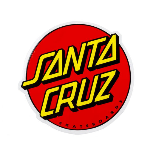 Santa Cruz Classic Dot 3" Sticker Single Sticker