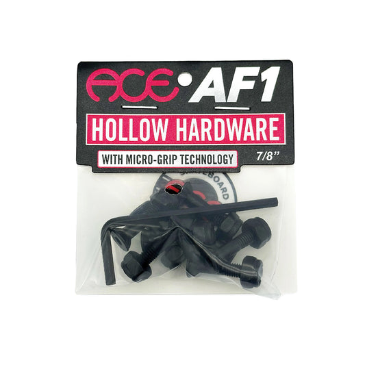 Ace Trucks AF1 HOLLOW Bolts w/ Grippers Allen 7/8"