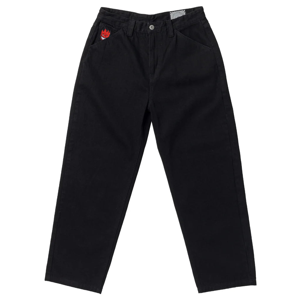 Spitfire Bighead Fill Denim Pant (Black Denim)