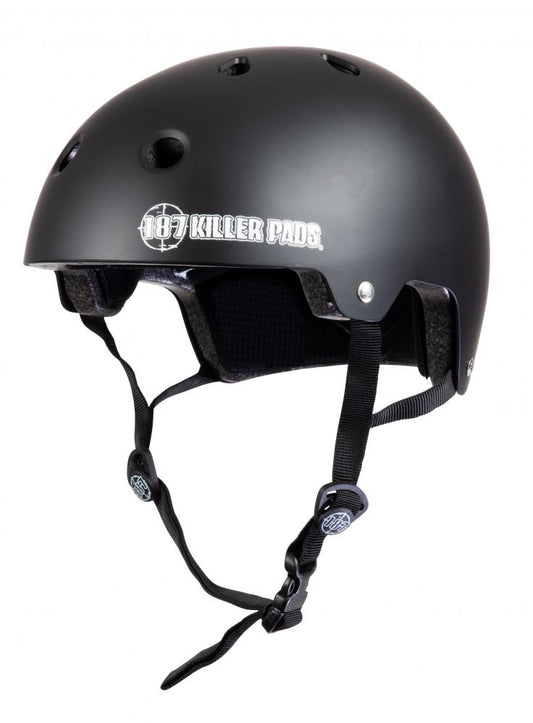 187 Killer Pads Certified Helmet	Matte Black	XS/S
