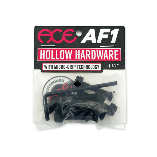 Ace Trucks AF1 HOLLOW Bolts w/ Grippers Allen 1 1/4"