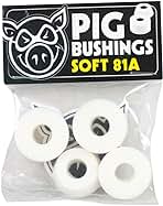 Pig Wheels Soft Bushings 81A White