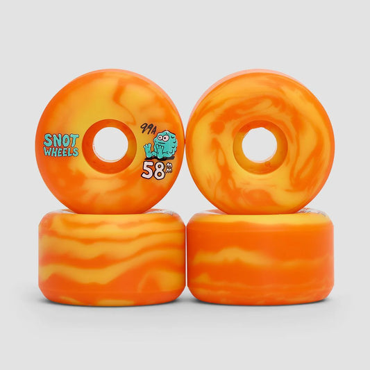 Snot Swirls Swirls Yellow/Orange Swirl 58mm (99A)