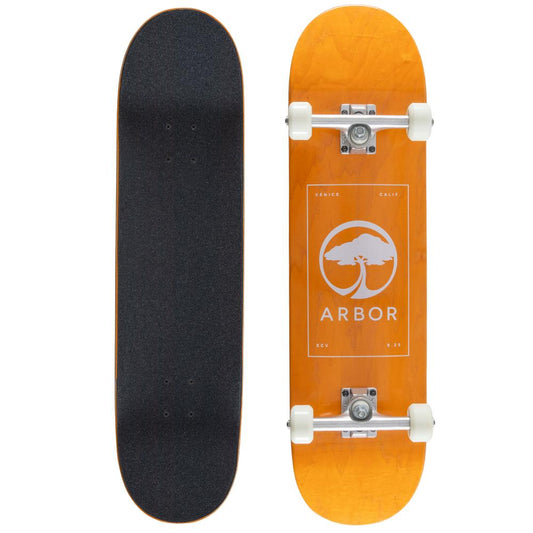 Arbor Street Logo	Orange 8.25"