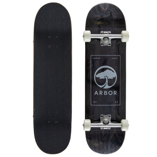 Arbor Street Logo	Black 8.5"