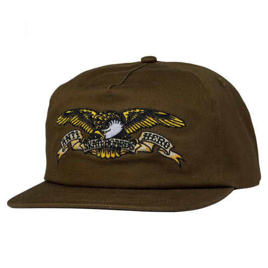 Anti Hero Eagle  Snapback Brown