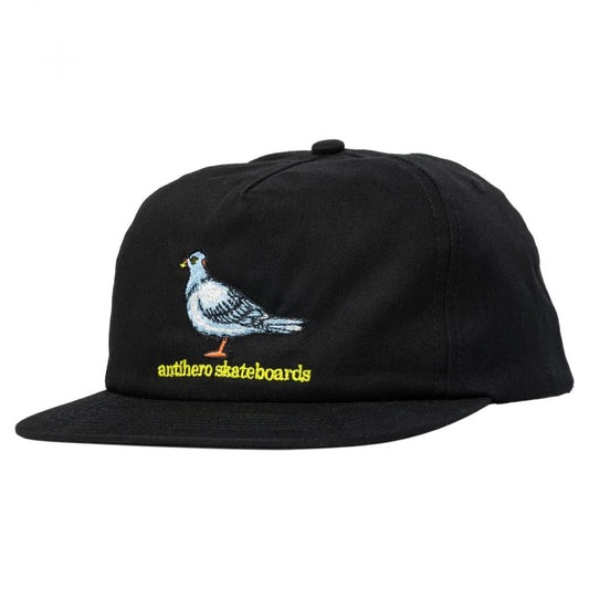 Anti Hero Lil Pigeon Black / Yellow Cap