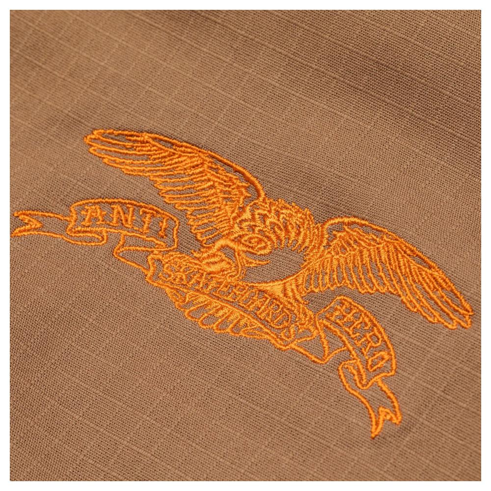 Antihero Basic Eagle Ripstop Brown Jacket