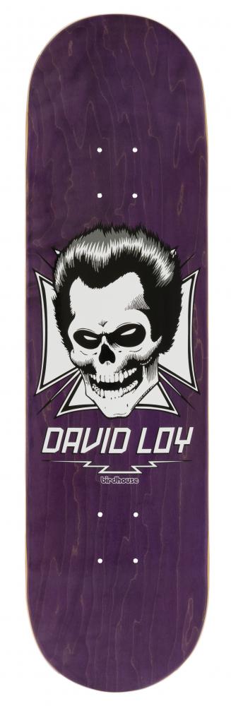 Birdhouse Loy Skull Purple	8.38" Pro Deck