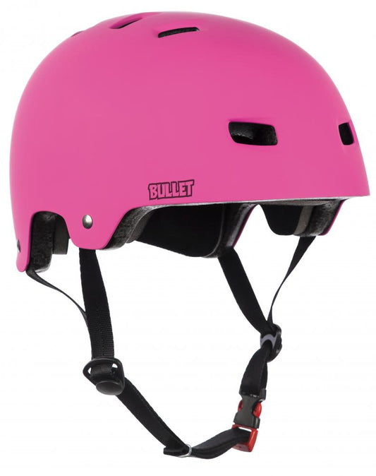 Bullet Deluxe Helmet T35 Youth 49-54cm Matte Pink