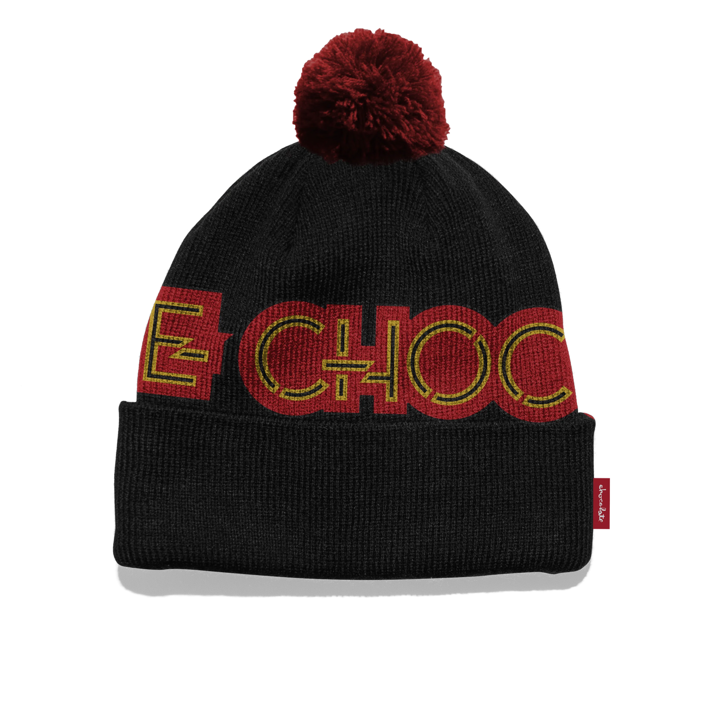 Chocolate Parliament Pom Pom Beanie Black