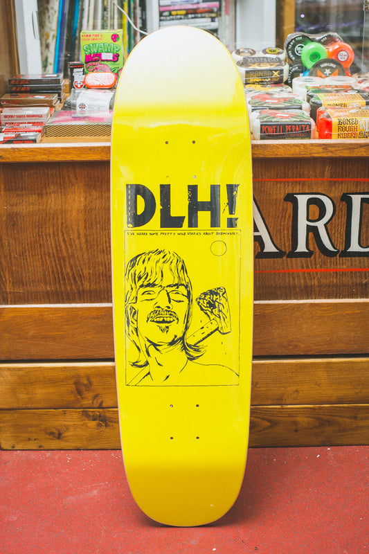 DLH 'Wild Stories' Yellow 8.75" Football Deck