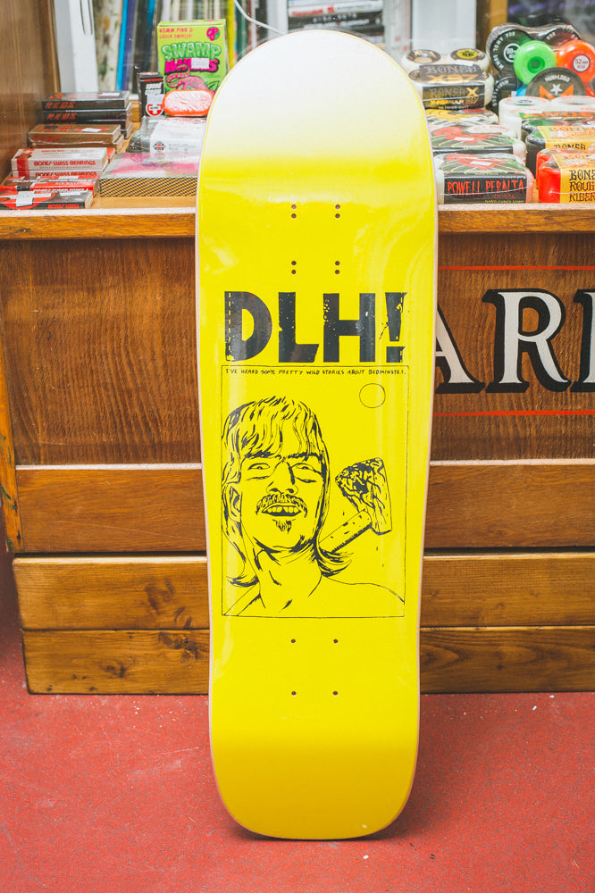 DLH 'Wild Stories' Yellow 9.25" Evolution Double Drilled Deck