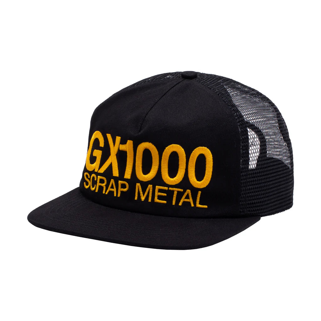 GX1000 Scrap Metal Trucker Hat (Black)