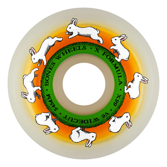 BONES Wheels X-Formula 'Runny Bunny' 54mm V6 Wide-Cut 99A