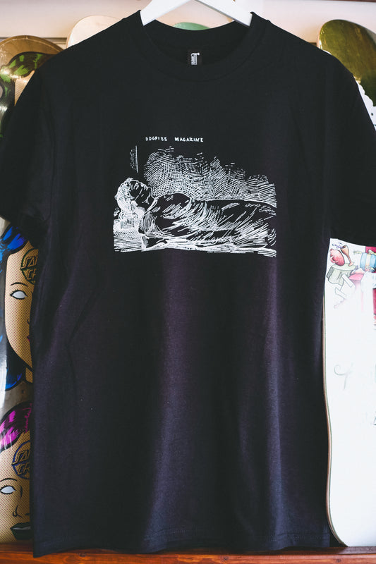 Dogpiss Magazine Mitre Square Victim Black T-Shirt