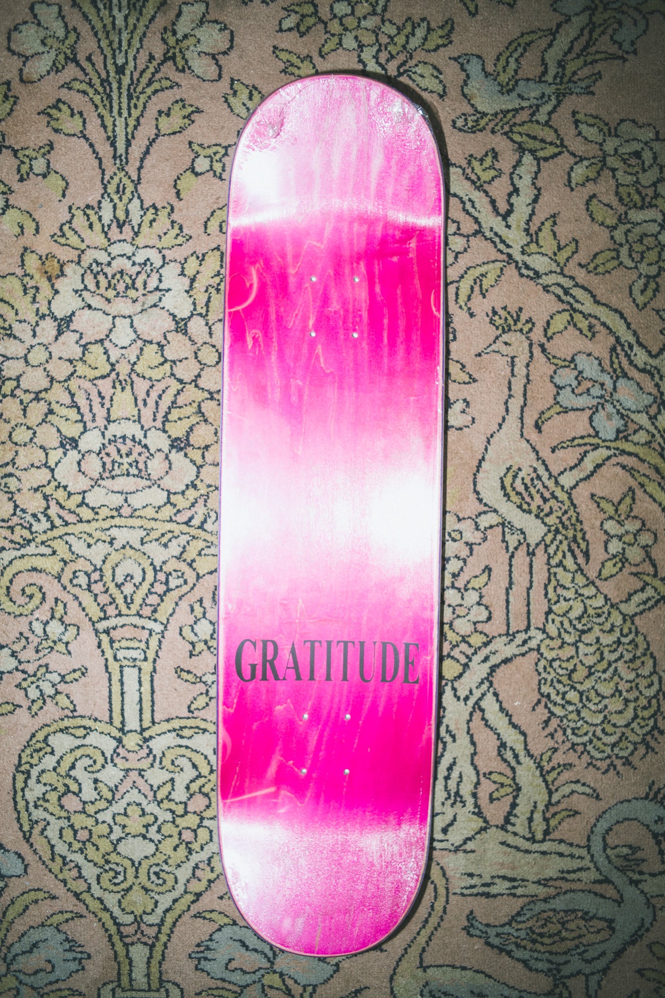 Gratitude Skateshop Crystalized O Shape Pop Deck (Size in Listing)