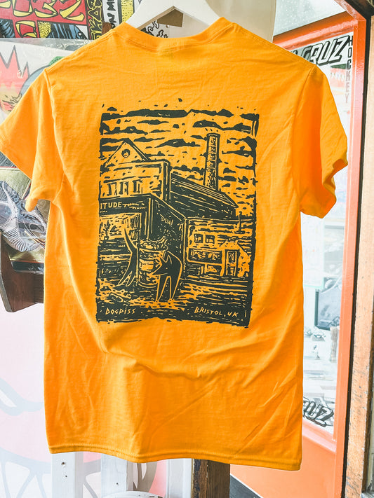 Dogpiss Magazine / Delta Mojo Gold / Black T-shirt