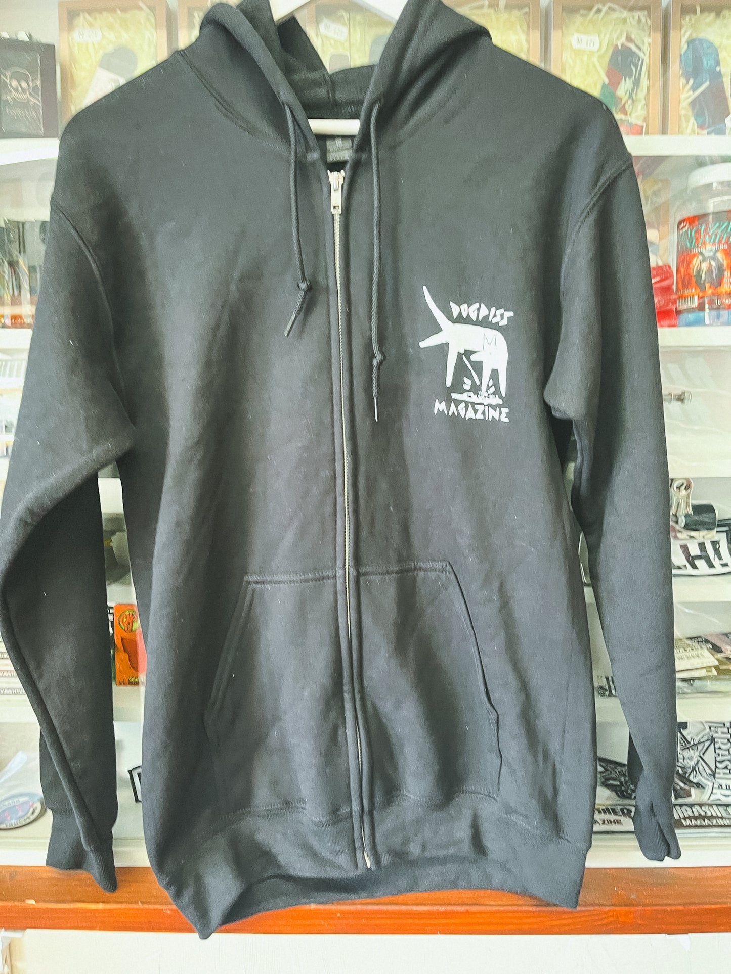 Dogpiss Magazine Delta Mojo Zip Hood Black