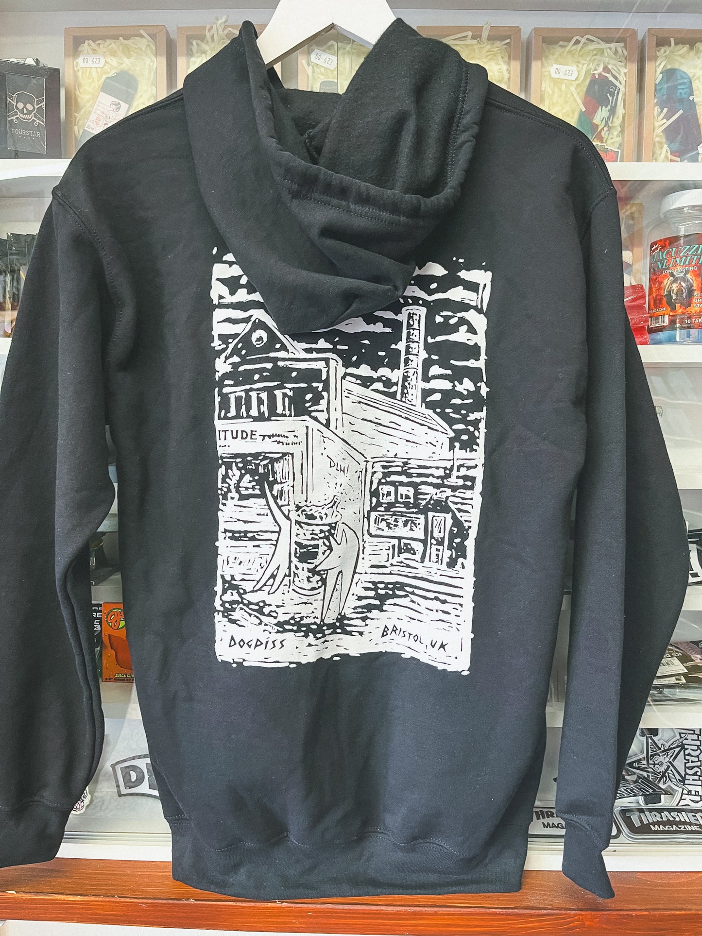 Dogpiss Magazine Delta Mojo Zip Hood Black