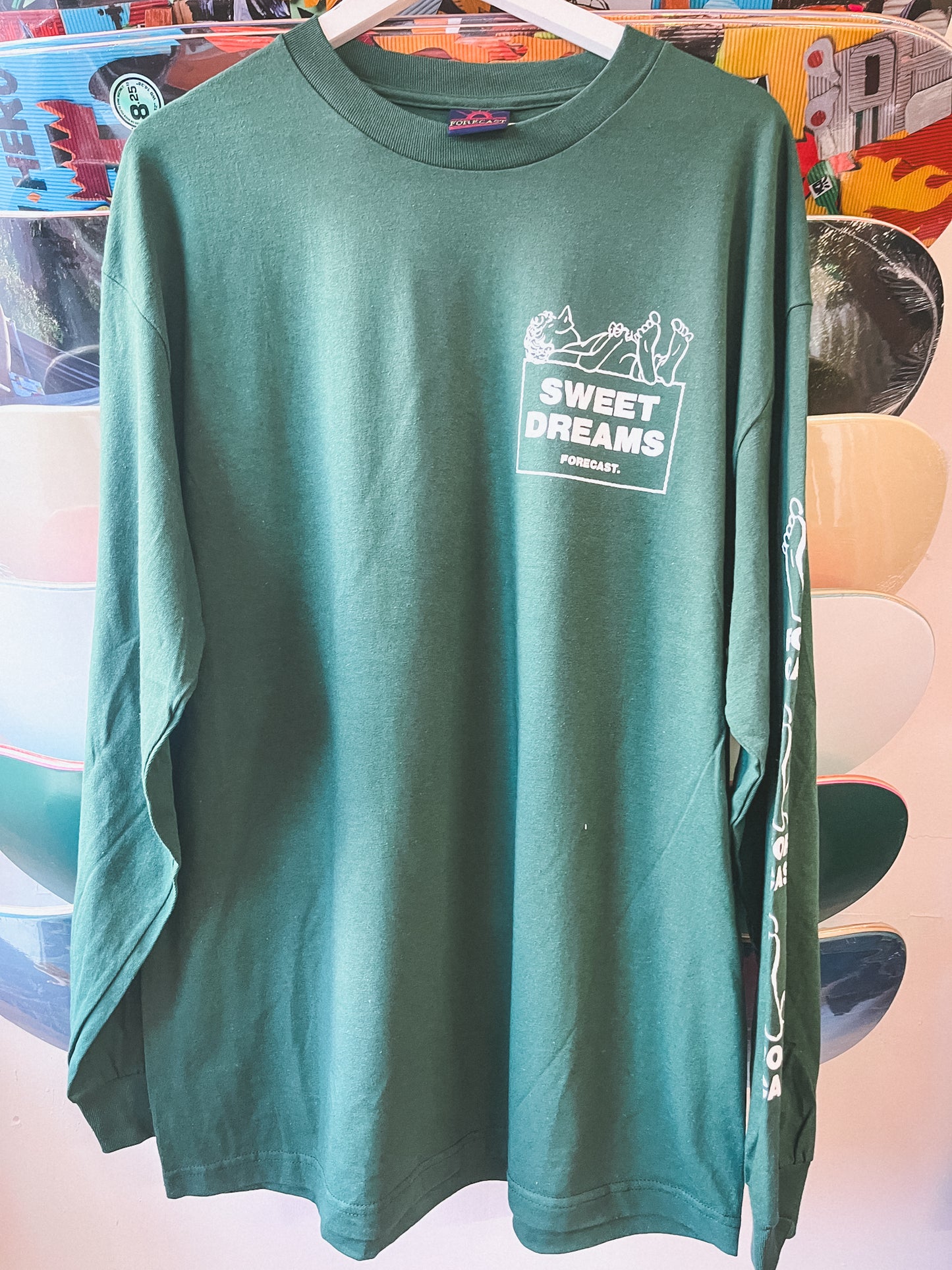 Forecast 'Sweet Dreams' Longsleeve T-Shirt Navy / White (Copy)