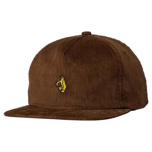 Krooked Shmoo Brown/Gold Snapback Cap