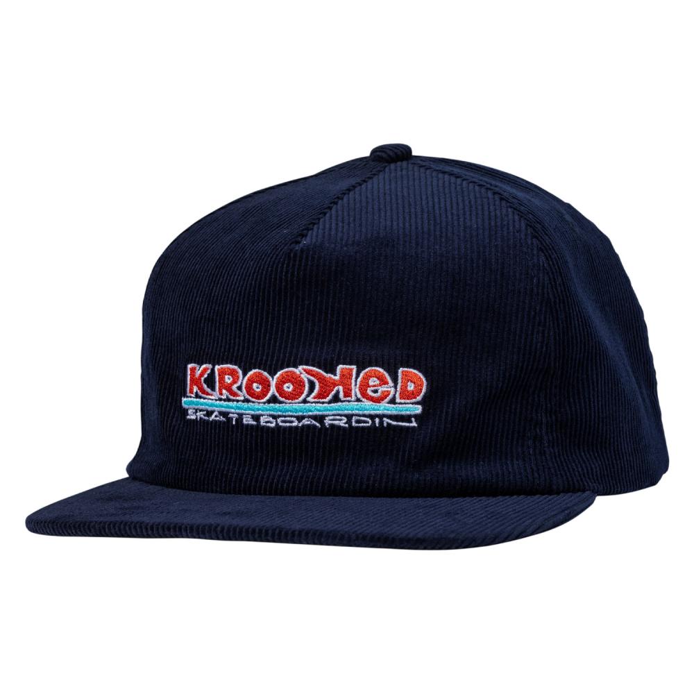 Krooked Skateboardin Snapback Navy