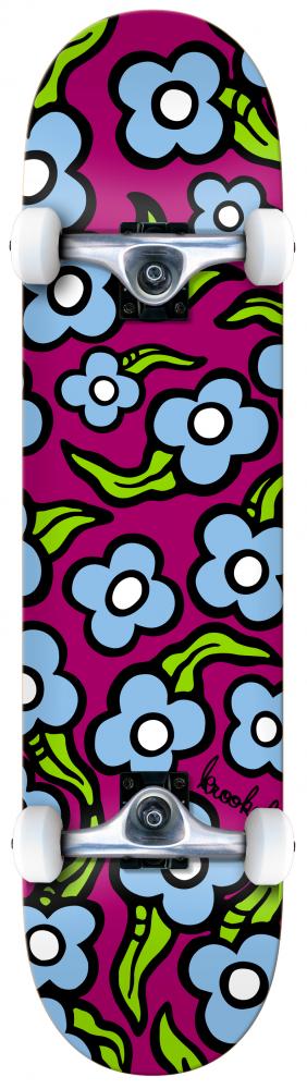 Krooked Wild Style Flowers Multi 7.75" Complete