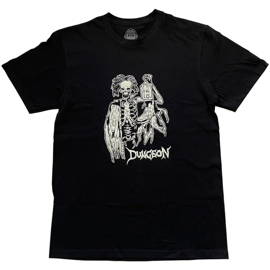 Dungeon Gateway Lights Out T-shirt  Black/ White