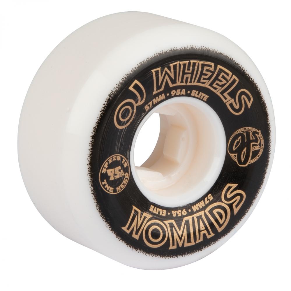 OJ Elite Wheels Nomads 95a White 54mm