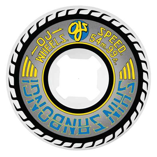 OJ Wheels Shin Sanbongi Combos 99a White 54mm