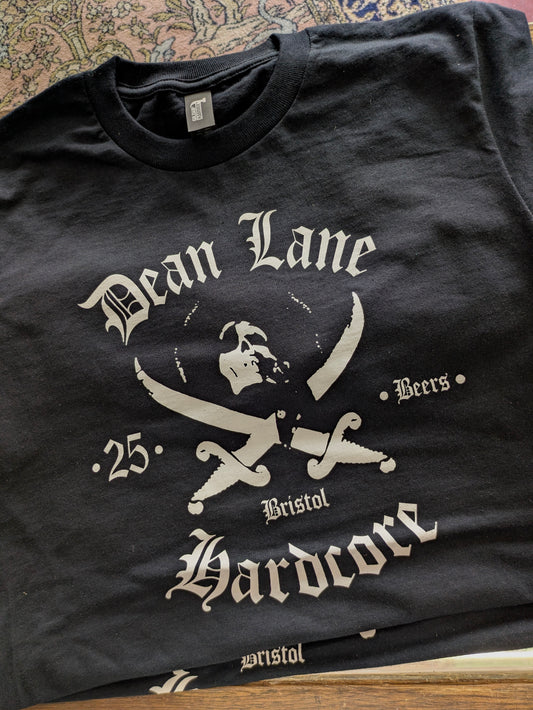 DLH 25 Beers Cutlass Black T-Shirt