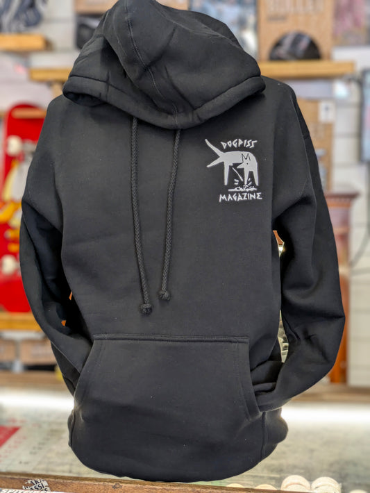 Dogpiss Delta Mojo Black / White Hoody