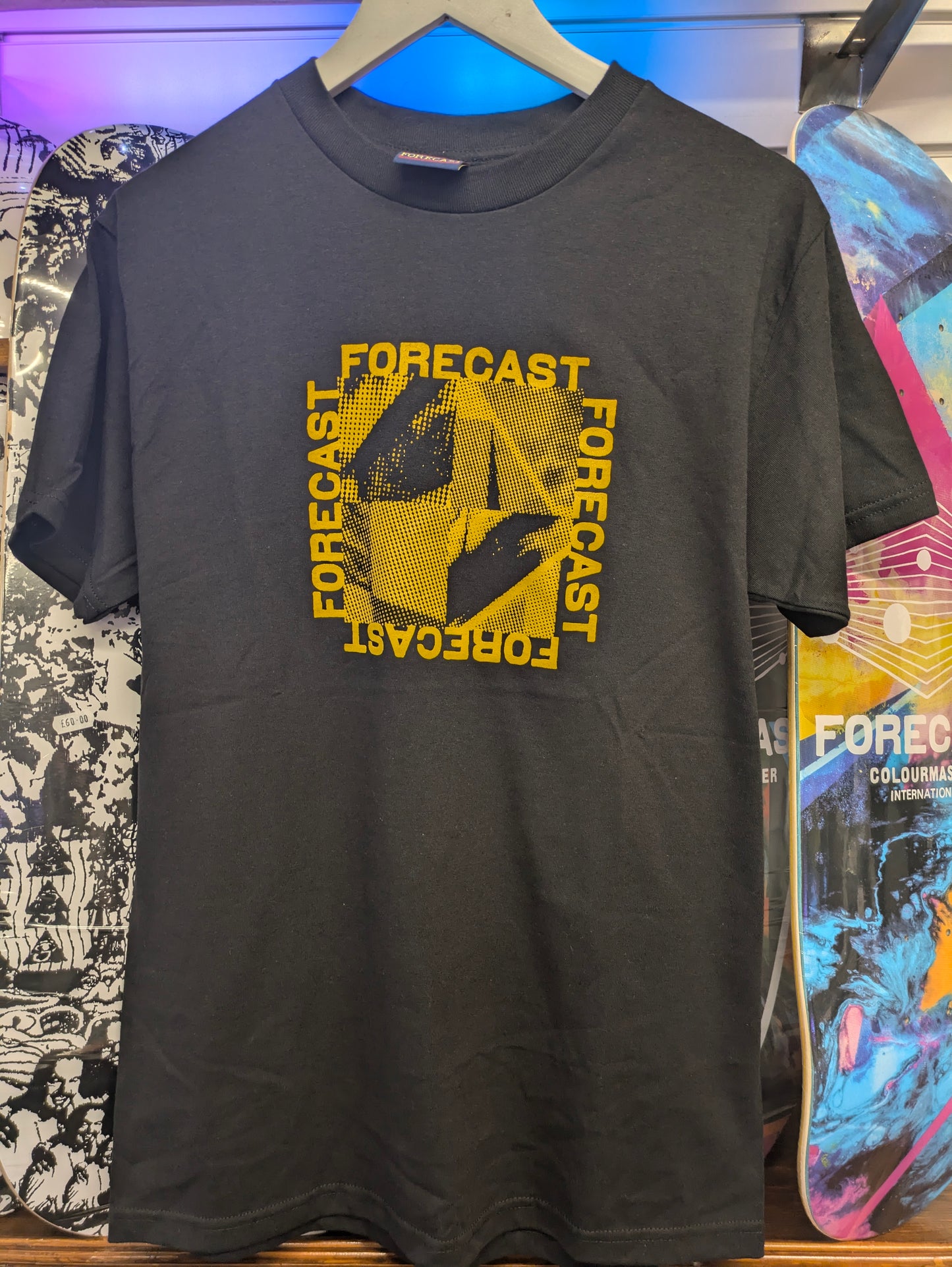 Forecast Black / Yellow  T-Shirt