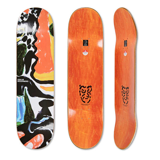 Polar Skate Co. Oskar Rozenberg - Facescape 8.375" Deck