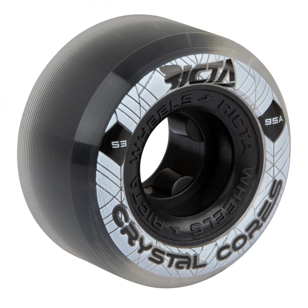 Ricta Wheels	Crystal Cores 95a	Black / Clear	53mm