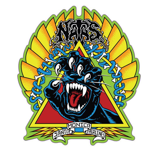 Santa Cruz Natas Screaming Panther 5.25" Sticker