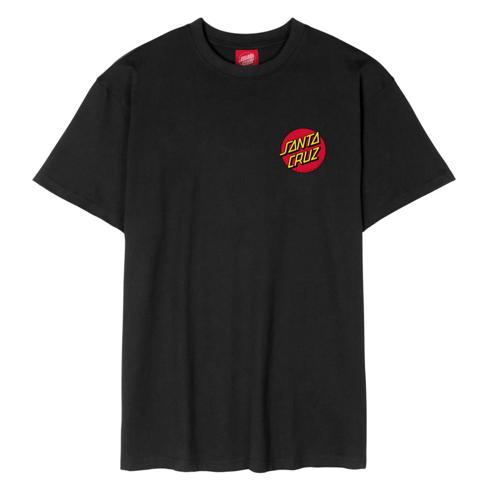 Santa Cruz Classic Dot Black T-Shirt