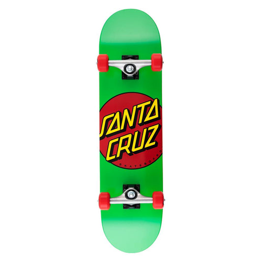 Santa Cruz Classic Dot Green Complete 7.8"