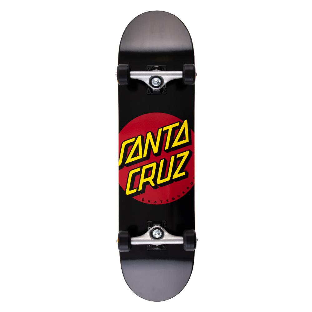 Santa Cruz Classic Dot Full	Black 8" Complete