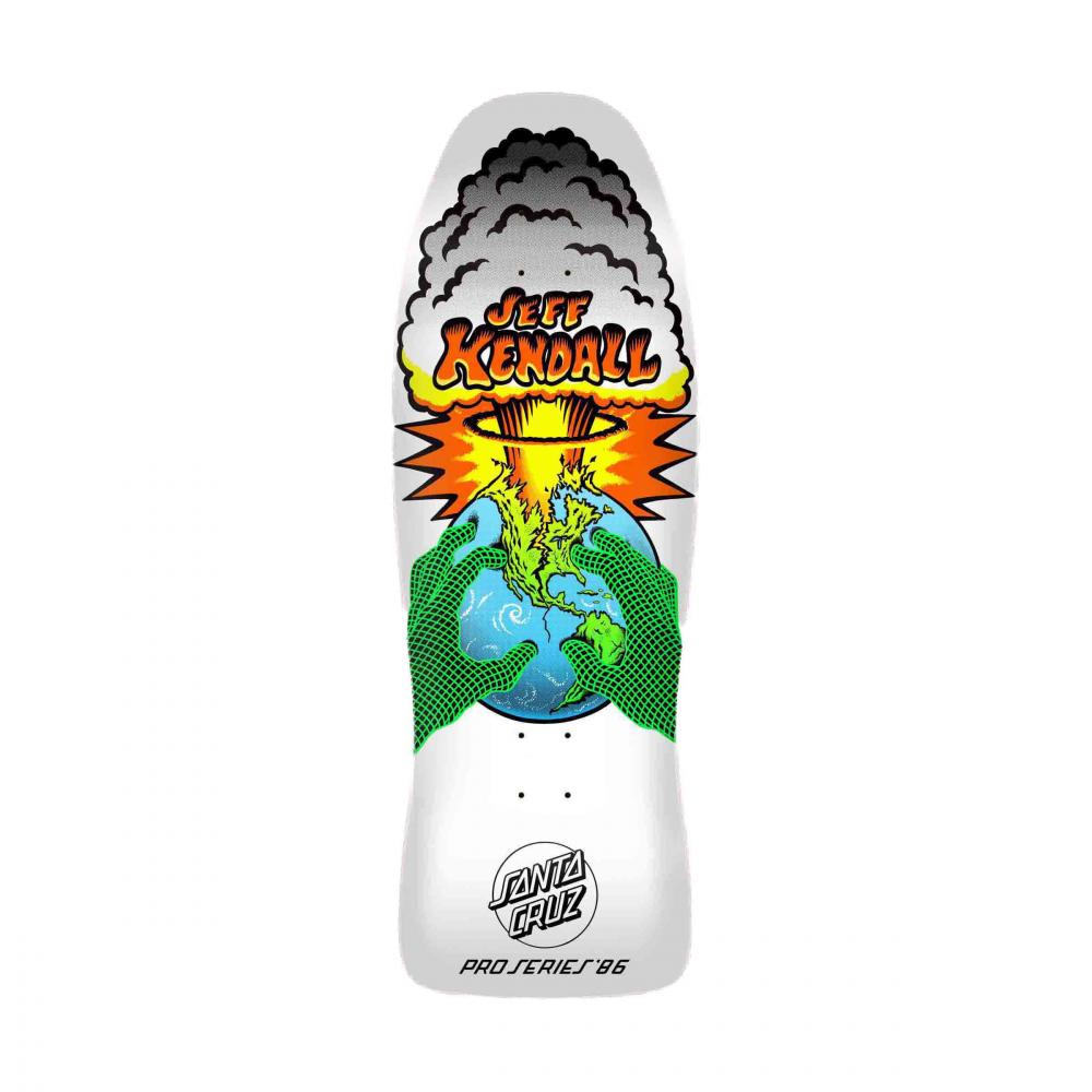 Santa Cruz Reissue Deck Kendall End of the World	White / Multi	10" Deck