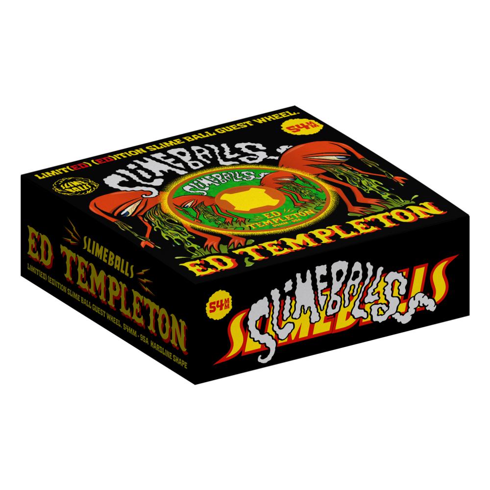 Slime Balls Wheels Ed Templeton Vomit Hardline 95a Orange 54mm